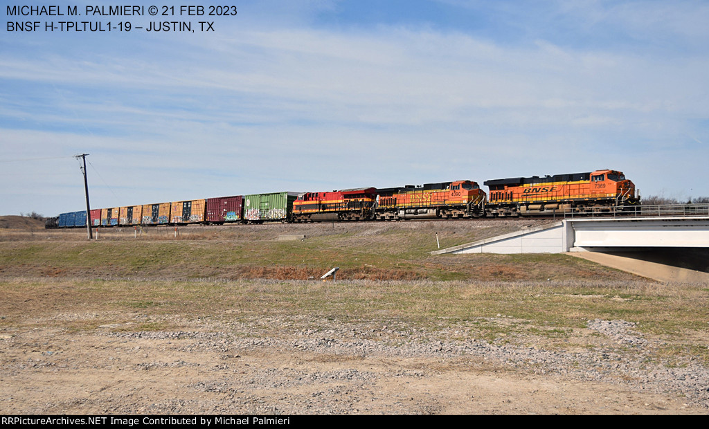 BNSF Train H-TPLTUL1-19